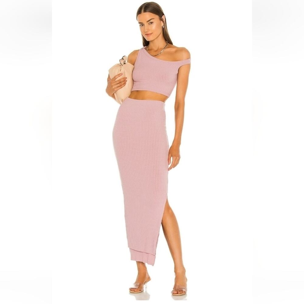Alix NYC Skirt Set Monroe Crop Tank Melrose Skirt In Orchid Size Small NWT